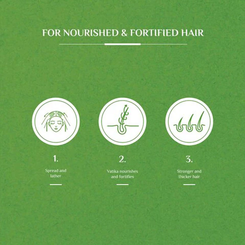 Dabur Vatika Naturals Cactus And Gergir Hair Fall Control Shampoo 400ml