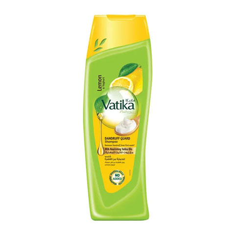 Dabur Vatika Naturals Lemon & Yoghurt Dandruff Guard Shampoo 400ml
