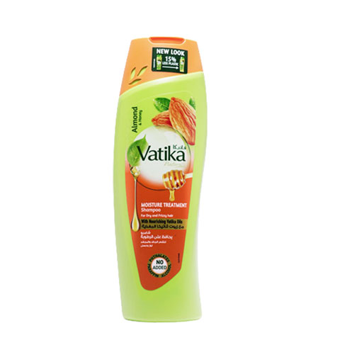 Dabur Vatika Naturals Moisture Treatment Shampoo With Almond and Honey 400ml