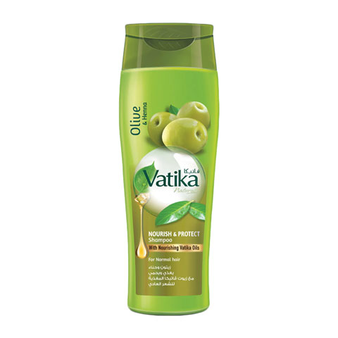 Dabur Vatika Naturals Nourish & Protect With Olive & Henna Shampoo 400ml