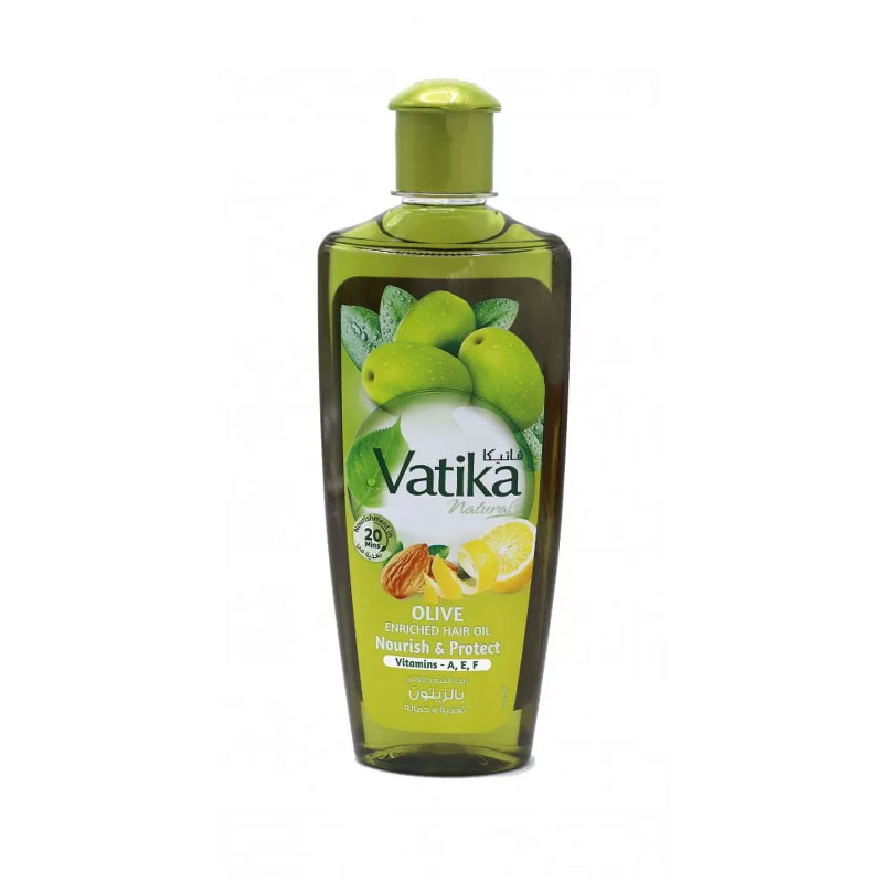 Dabur Vatika Naturals Olive Enriched Hair Oil Nourish and Protect 300ml