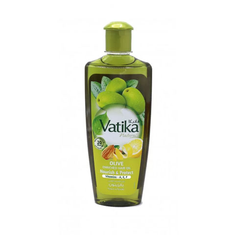 Dabur Vatika Naturals Olive Enriched Hair Oil Nourish and Protect 300ml