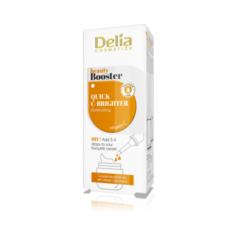 Delia Cosmetics Beauty Booster Quick C-Brighter Vitamin C Illuminating Drops - 2 x 5ml