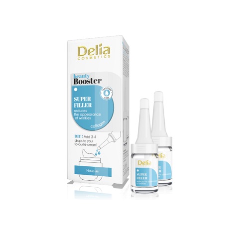 Delia Cosmetics Beauty Booster Super Filler With Collagen Drops 2x5ml
