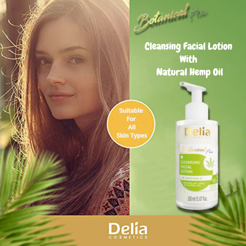 Delia Cosmetics Botanical Flow Cleansing Facial Lotion 150ml