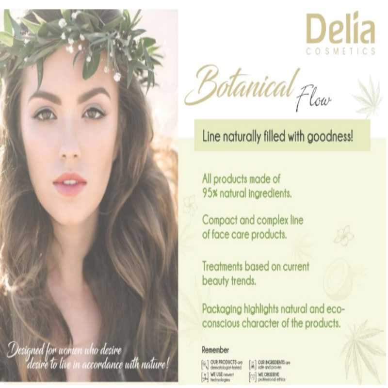 Delia Cosmetics Botanical Flow Cleansing Green Clay Mask 10g
