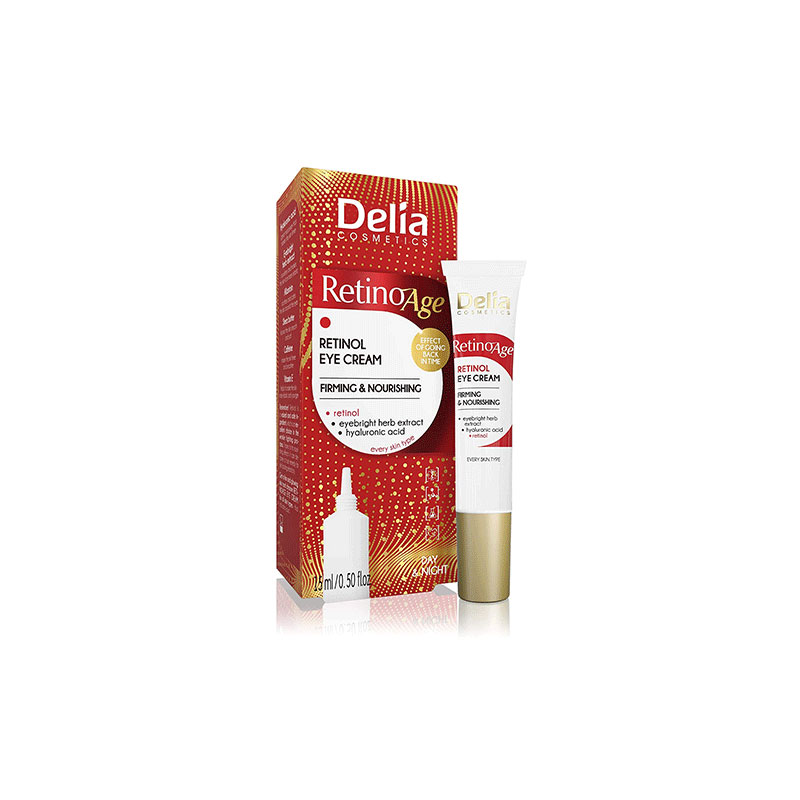 Delia Cosmetics Retino Age Firming & Nourishing Retinol Eye Cream 15ml