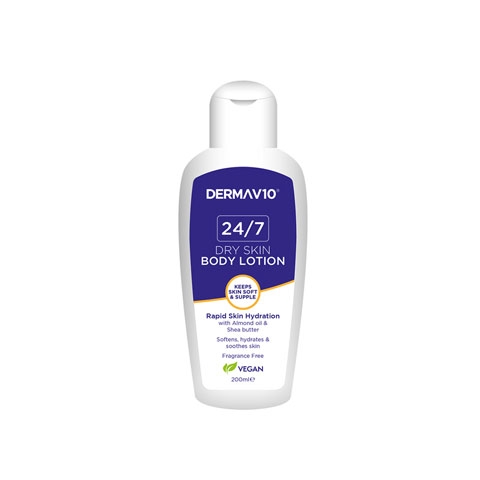 Derma V10 Dry Skin 24/7 Body Lotion 200ml