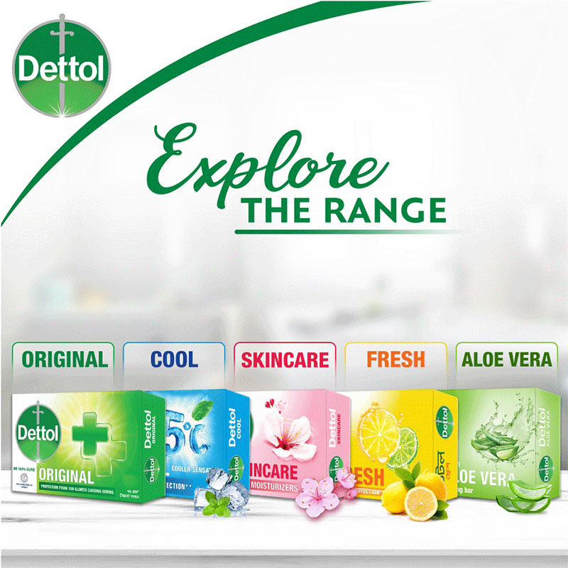 Dettol Skincare With Moisturizers Soap 125g
