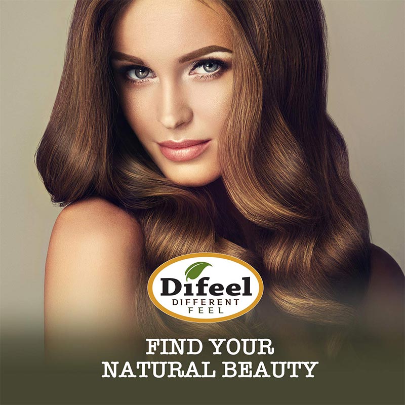 Difeel 99% Natural Max Shine Hair Care Solutions Oil 75ml