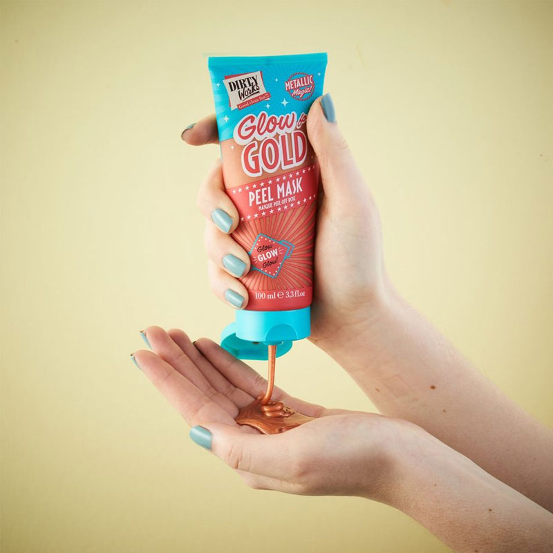 Dirty Works Glow for Gold Peel Mask 100ml