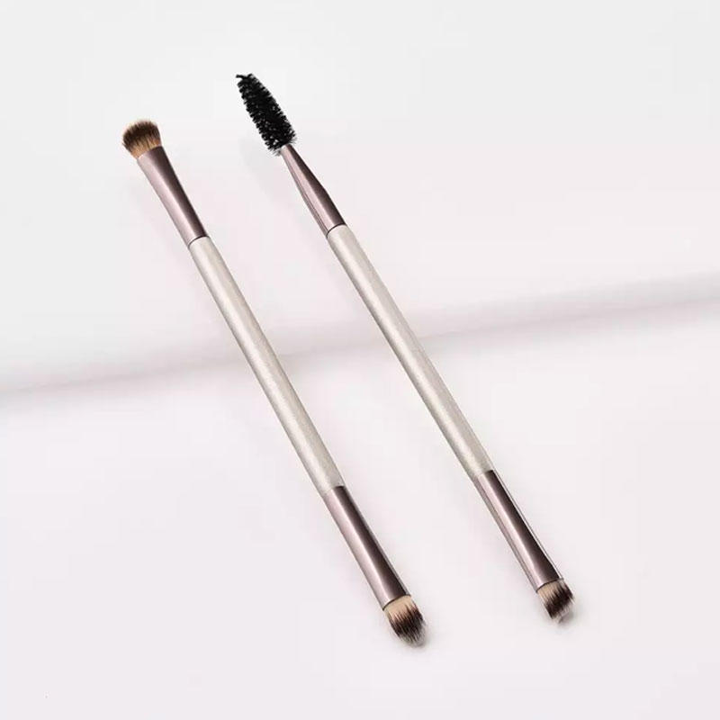 Double Head Eyeshadow & Eyebrow Dual-sided Makeup Brushes Set