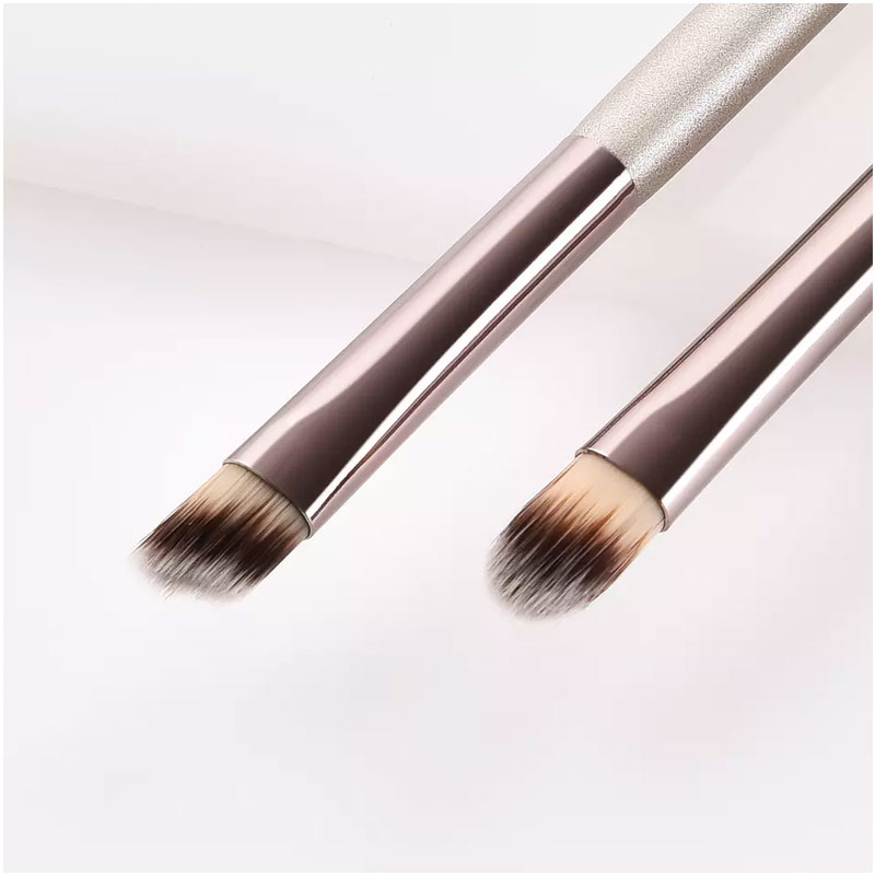 Double Head Eyeshadow & Eyebrow Dual-sided Makeup Brushes Set