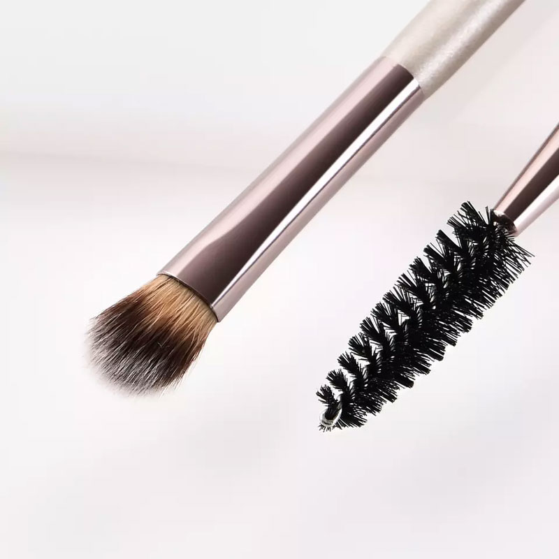 Double Head Eyeshadow & Eyebrow Dual-sided Makeup Brushes Set