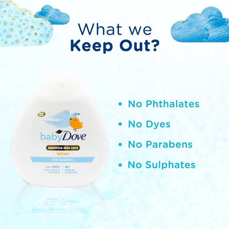 Dove Baby Rich Moisture Lotion 200ml