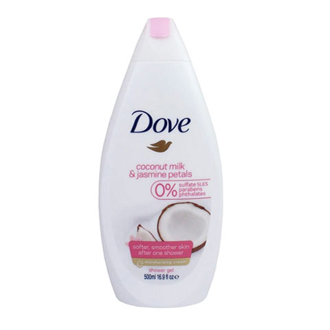 Dove Coconut Milk & Jasmine Petals Shower Gel 500ml