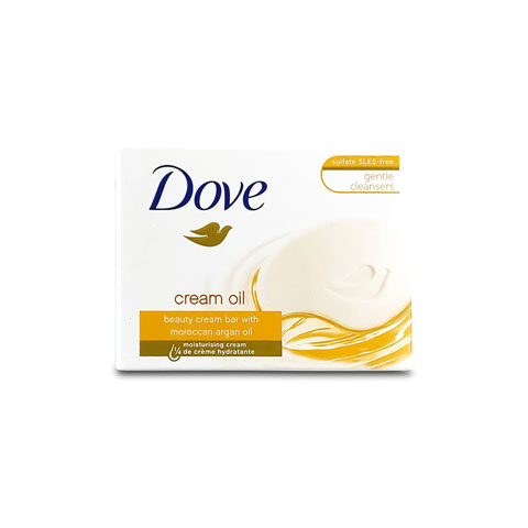 Dove Cream Oil Soap Bar 100g - Moroccan Argan Oil