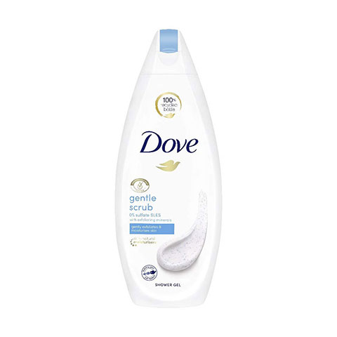 Dove Gentle Scrub Shower Gel 250ml