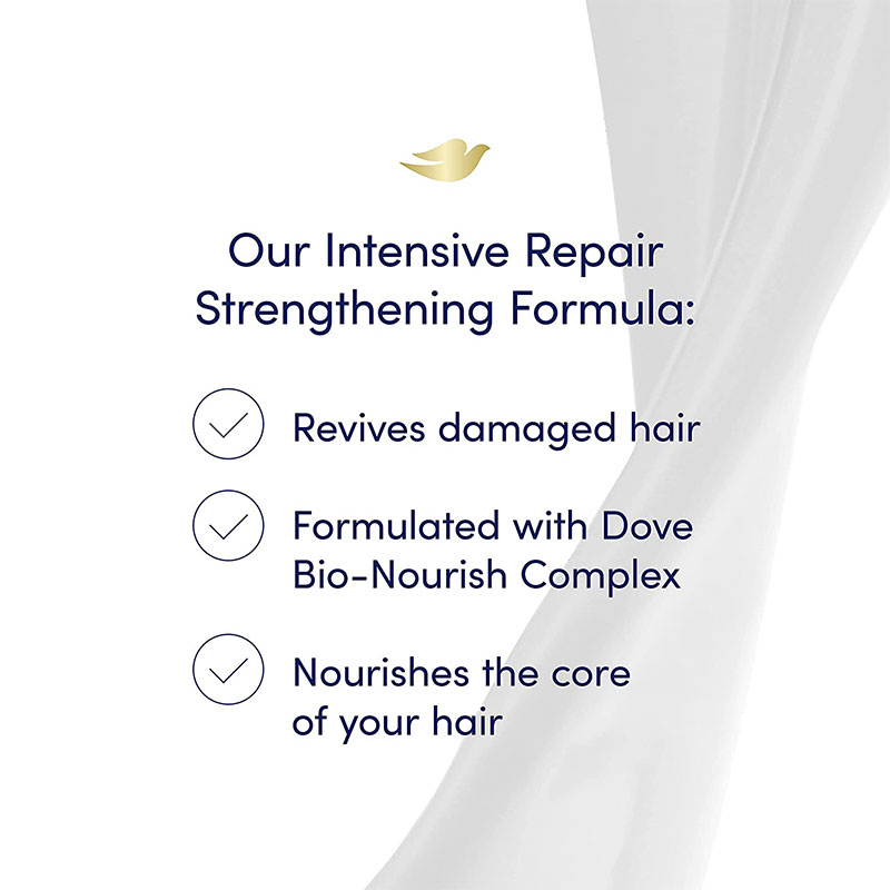 Dove Intensive Repair Shampoo For Damaged Hair 400ml