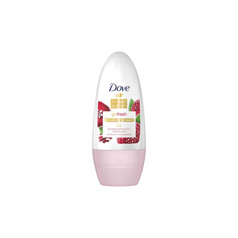 Dove Limited Edition Go Fresh Pomegranate & Lemon Verbena Scent Deodorant Roll On 50ml