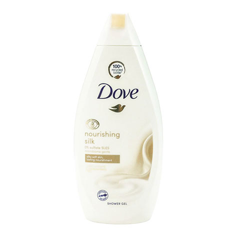 Dove Nourishing Silk Nourishes The Driest Skin Body Wash 500ml