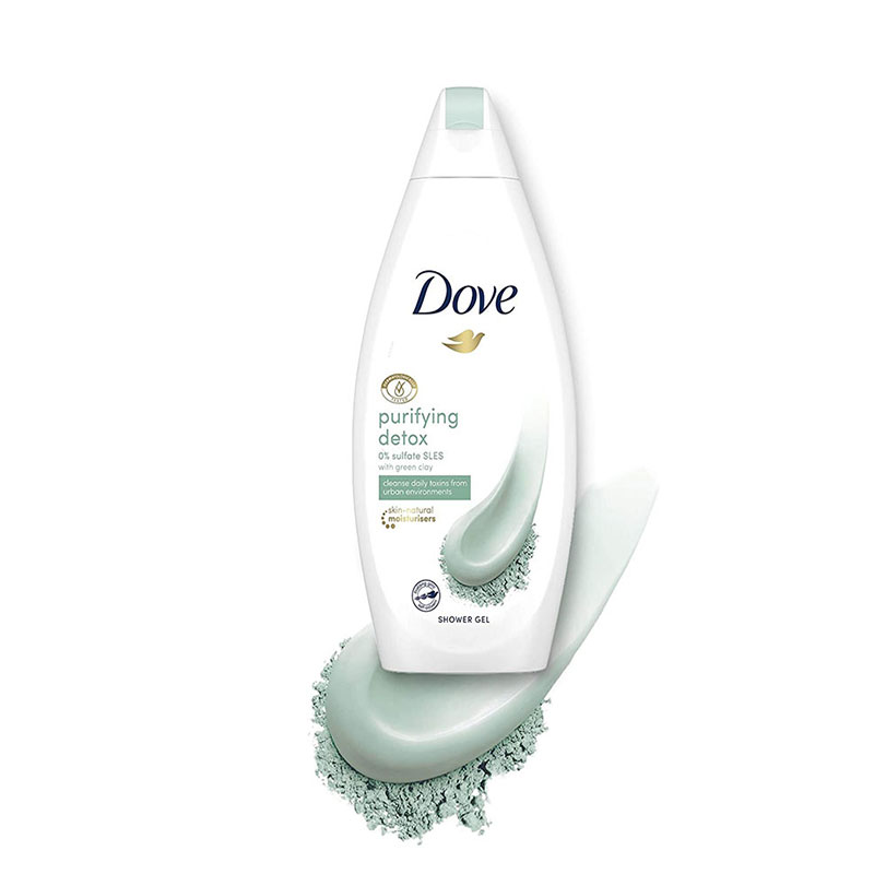 Dove Purifying Detox Green Clay Shower Gel 250ml