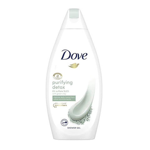 Dove Purifying Detox Green Clay Shower Gel 500ml
