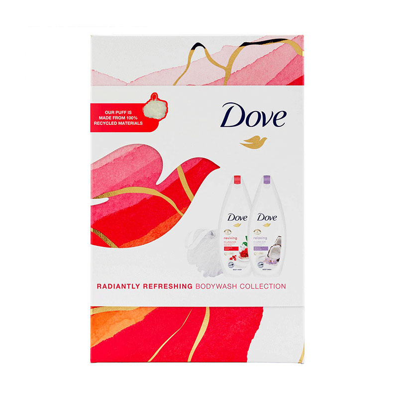 Dove Radiantly Refreshing Body Wash Collection Gift Set (7655)