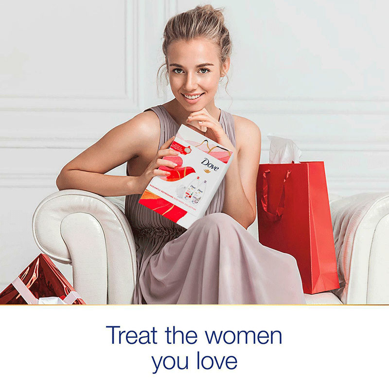 Dove Radiantly Refreshing Body Wash Collection Gift Set (7655)
