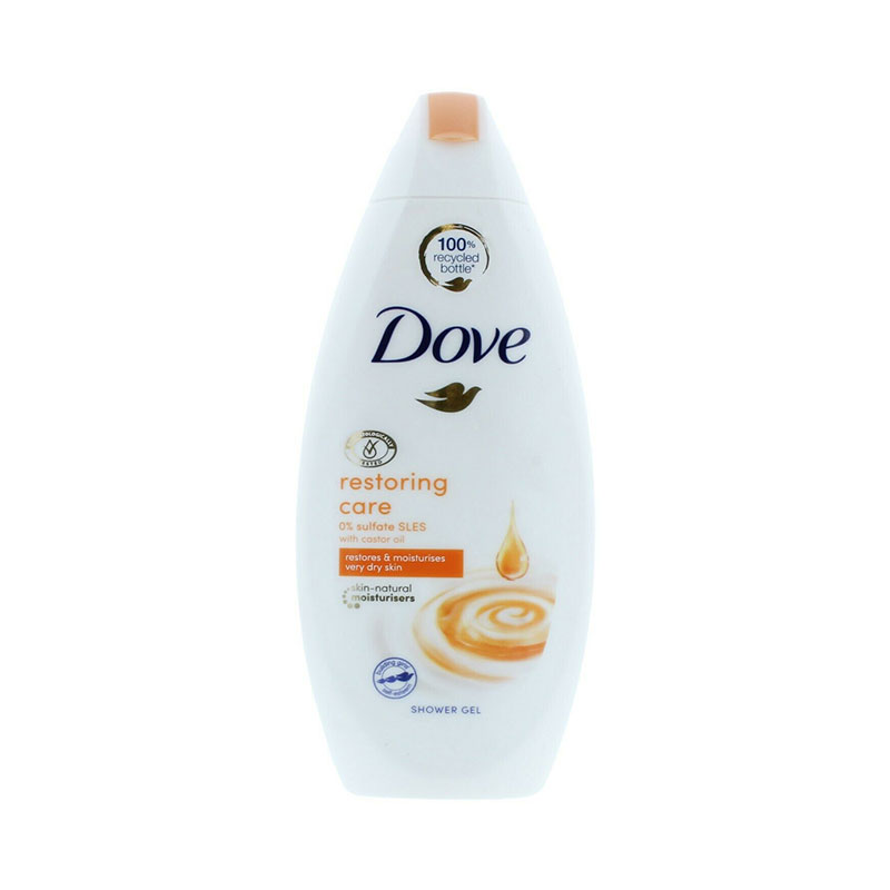 Dove Restoring Care with Castor Oil Shower Gel 250ml