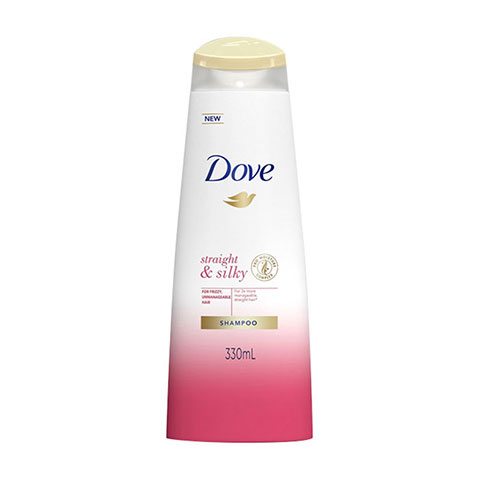 Dove Straight & Silky Shampoo 330ml