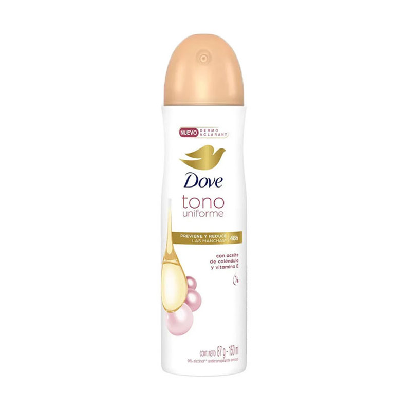 Dove Tono Uniforme 48h Antiperspirant Spray 150ml