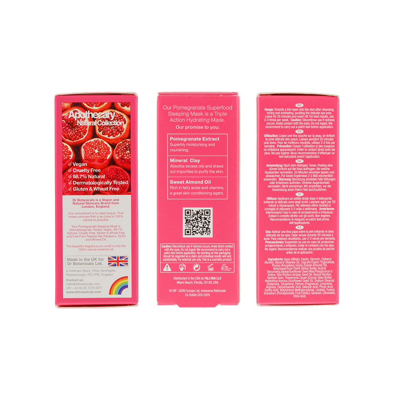 Dr. Botanicals PO Pomegranate Superfood Sleeping Face Mask 30ml