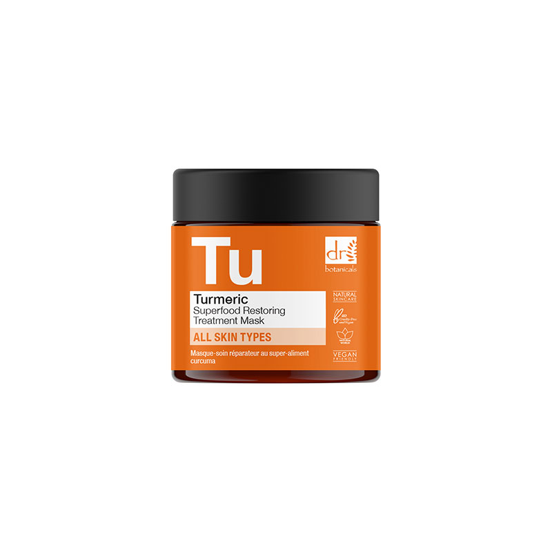 Dr. Botanicals Turmeric Superfood Restoring Treatment Face Mask 60ml