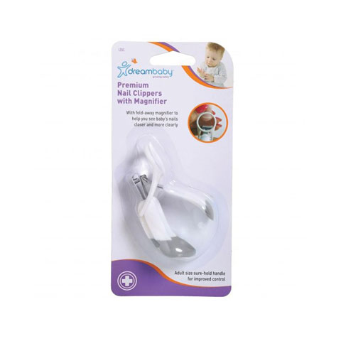 Dreambaby Premium Nail Clippers With Magnifying Glass