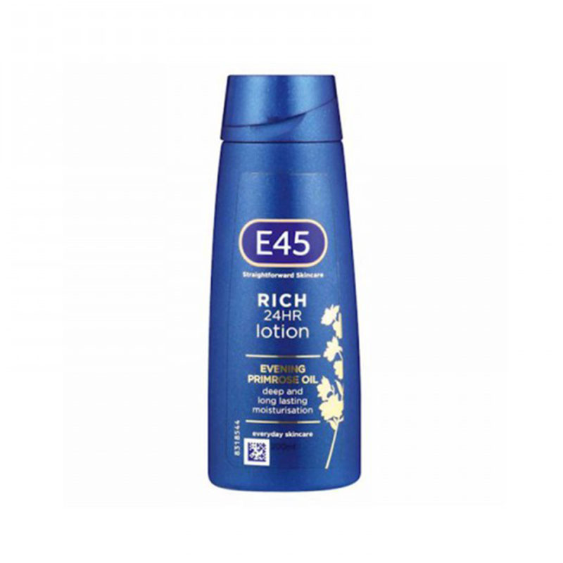 E45 Rich 24HR Lotion with Evening Primrose Oil 200ml