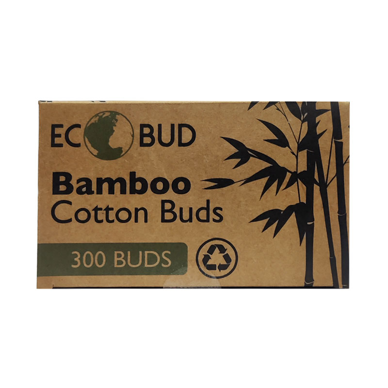 ECOBUD Bamboo Cotton Bud - 300 Buds