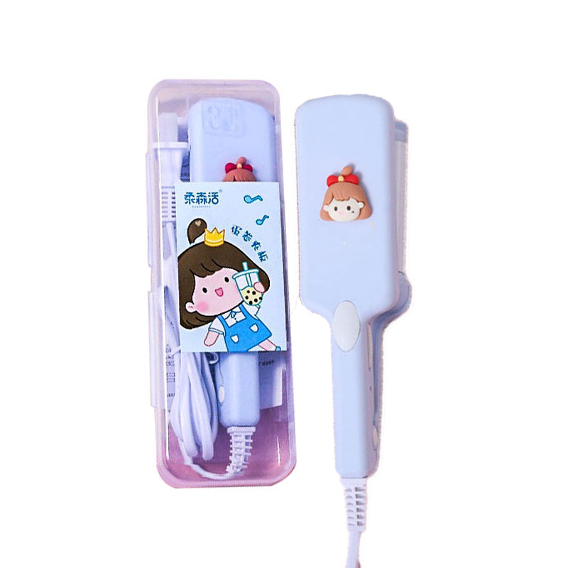 Egg Roll Head Curling Stick Wave Pattern Hair Curler - Blue (87)