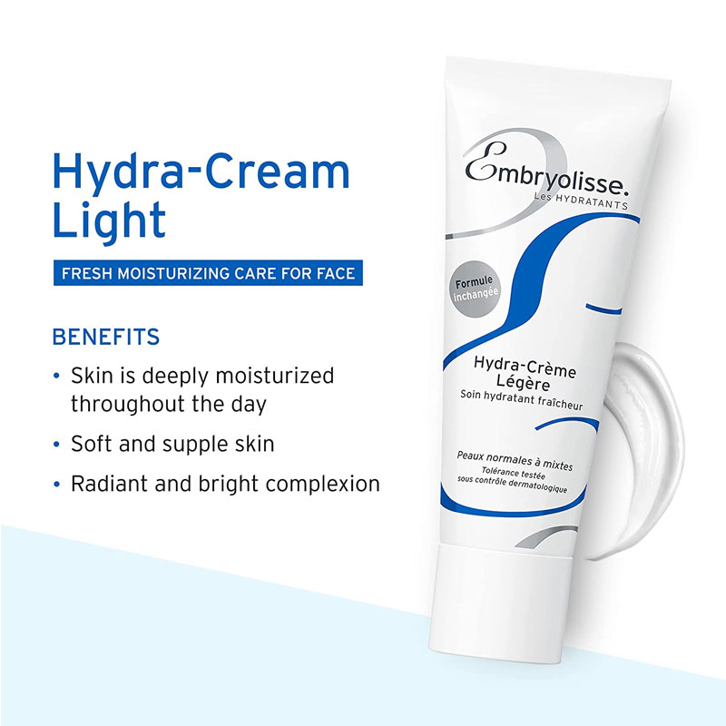 Embryolisse Light Hydra-creme Normal To Combination Skin 40ml