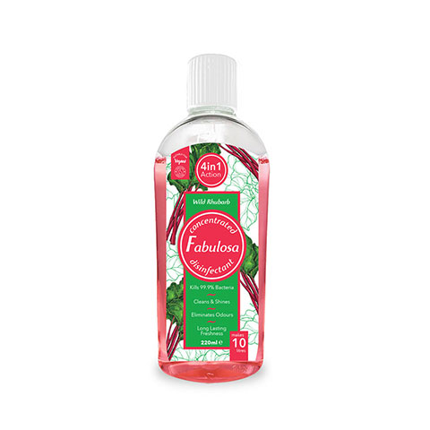 Fabulosa Concentrated Disinfectant Wild Rhubarb 220ml