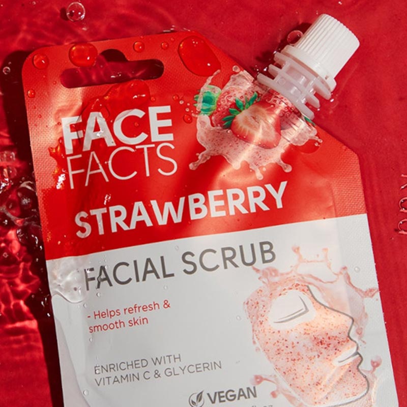Face Facts Strawberry Facial Scrub 60ml