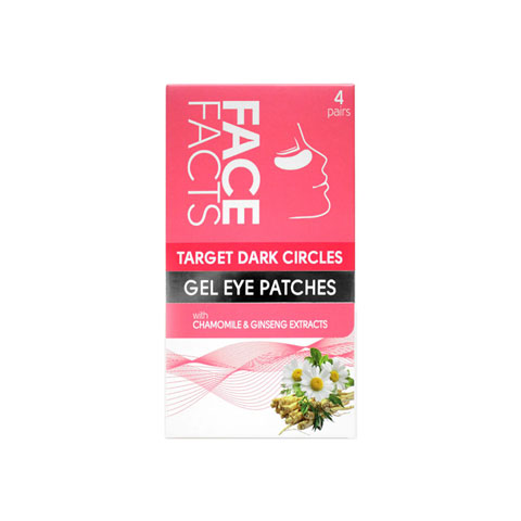 Face Facts Target Dark Circles Gel Eye Patches - 4 pairs