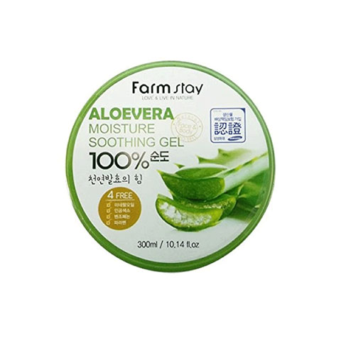 Farm stay 100%  Aloevera Moisture Soothing Gel 300ml