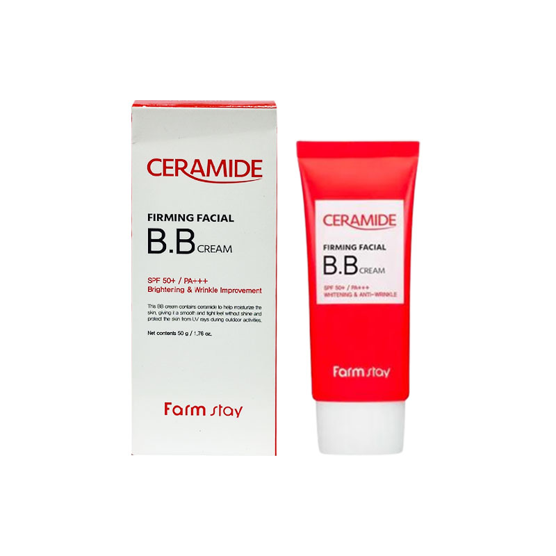 Farm Stay Ceramide Firming Facial BB Cream 50g -  SPF50+ / PA+++