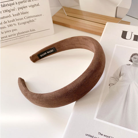 Female Sponge Headband - Chocolate