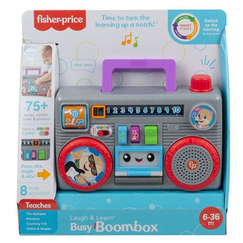 Fisher-Price Laugh & Learn Boom Box - 6-36m