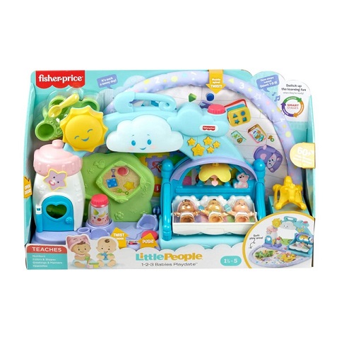 Fisher Price Little People 1-2-3 Babies Playdate Set