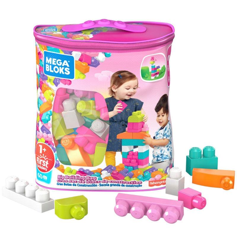 Fisher Price Mega Bloks First Builders Big Building Bag - 60 pcs