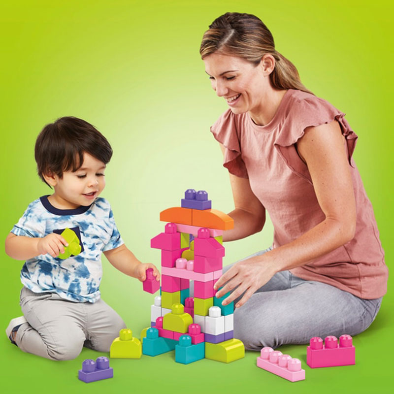 Fisher Price Mega Bloks First Builders Big Building Bag - 60 pcs