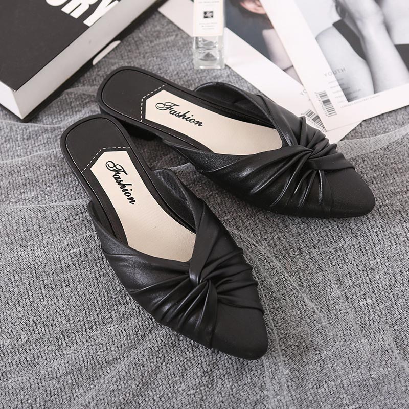 Flat Bottom Casual Slippers For Women